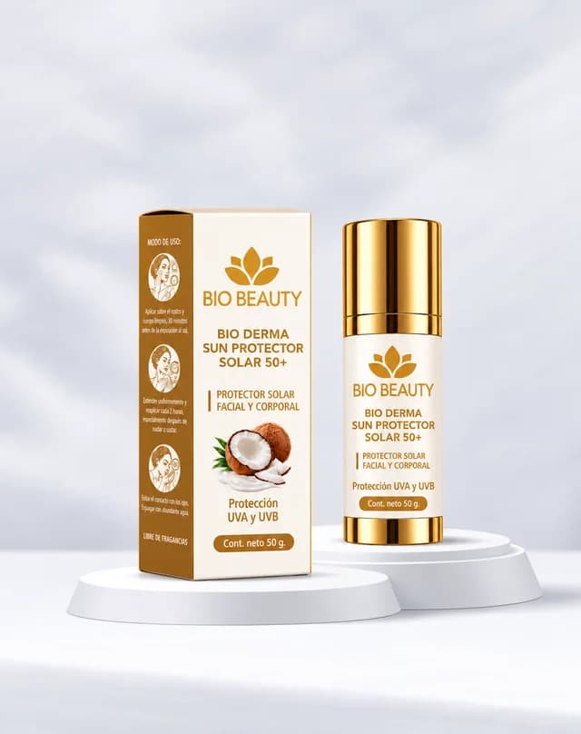 Bio Derma Sun Protector Solar 50+ de Bio Beauty