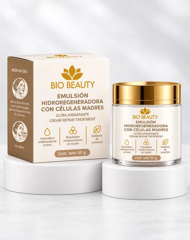 Emulsión hidrorregeneradora de Bio Beauty